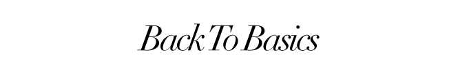 back-to-basics
