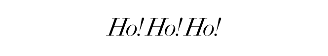 Ho-Ho-Ho
